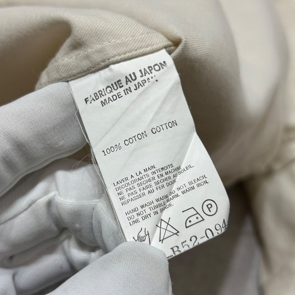 Yohji Yamamoto 563 90s Yohji Yamamoto Y's for men shirt archive vintage Size US M / EU 48-50 / 2 - 8 Thumbnail