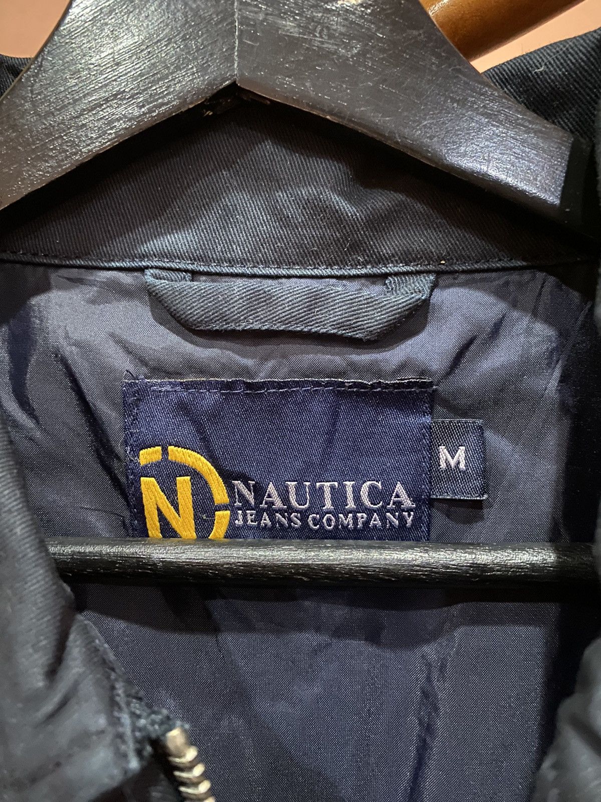 Nautica Nautica Jeans Company Navy Blue JacketDurable Workwear Size US M / EU 48-50 / 2 - 6 Thumbnail