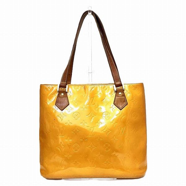 Louis Vuitton Louis Vuitton Louis Vuitton Monogram Vernis Houston Handbag M91004 Leather Handbag M91004 in Fair Condition Size ONE SIZE - 1 Thumbnail