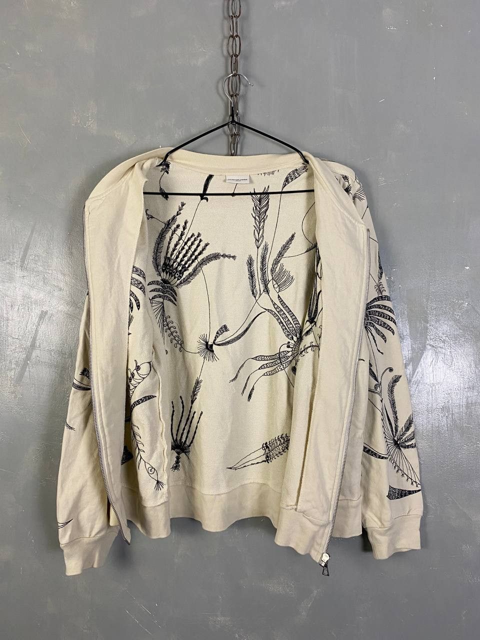 Dries Van Noten Dries Van Noten Zip Front Sweatshirt Size S / US 4 / IT 40 - 6 Thumbnail