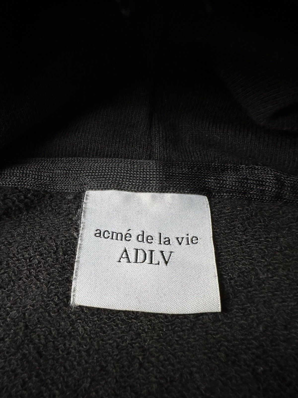 Other Mens Hoodie ADLV Acne De La Vie Black Rainbow Earth, Size XL Size US XL / EU 56 / 4 - 5 Thumbnail