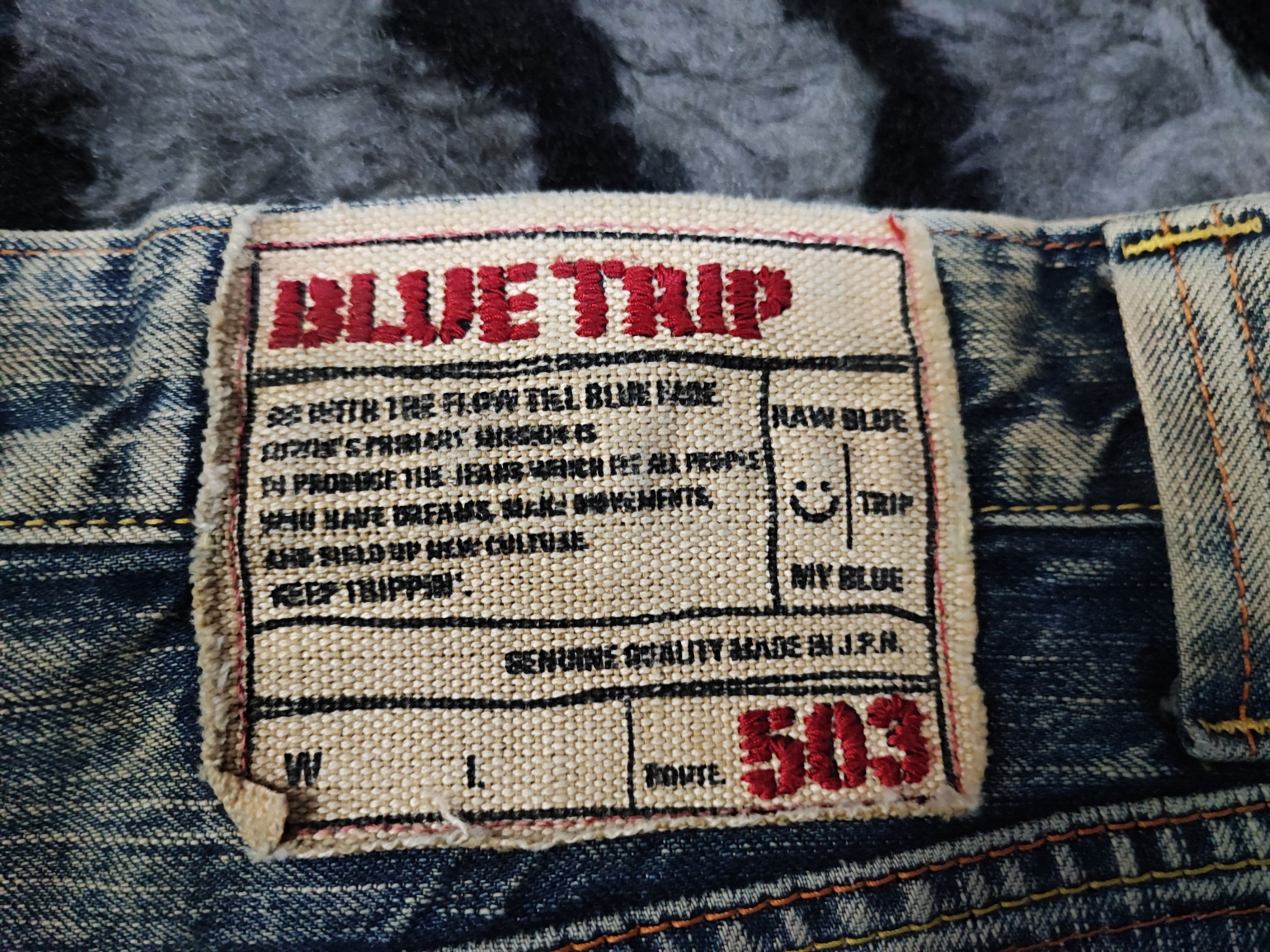 Edwin Edwin Blue Trip Mudwash Asid Wash Distress Rusty Size US 31 - 9 Thumbnail