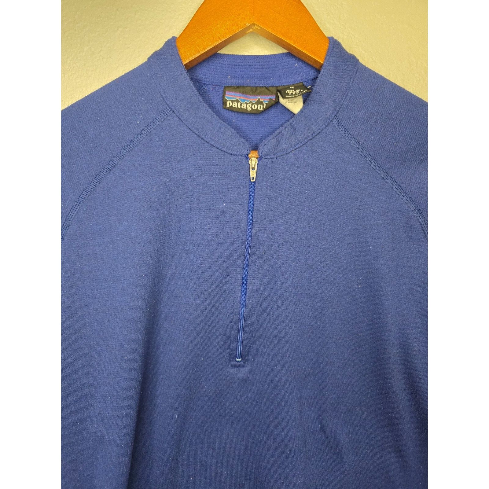 Patagonia Vintage Patagonia Sweatshirt Medium 1/4 Zip Thermal R5 M Size US M / EU 48-50 / 2 - 4 Thumbnail