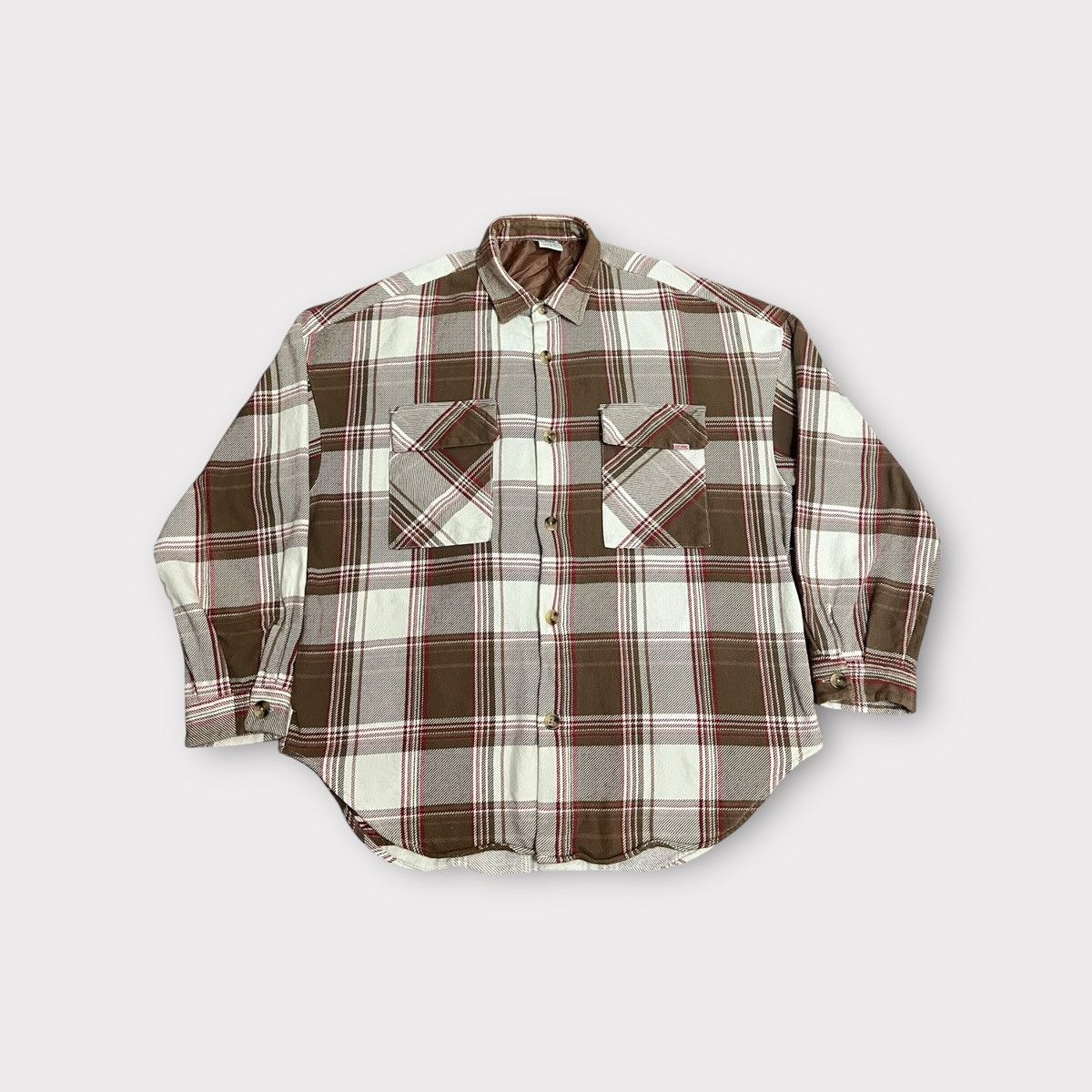 Big Mac × Flannel Vintage 80s Big Mac Jc penny Flannel jacket Size US L / EU 52-54 / 3 - 1 Thumbnail