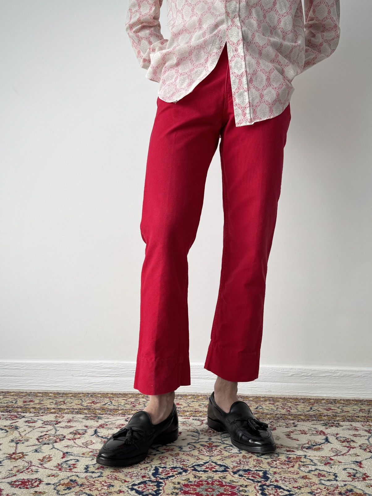 1960s Vintage Levi’s BIG E Red Jeans Pants