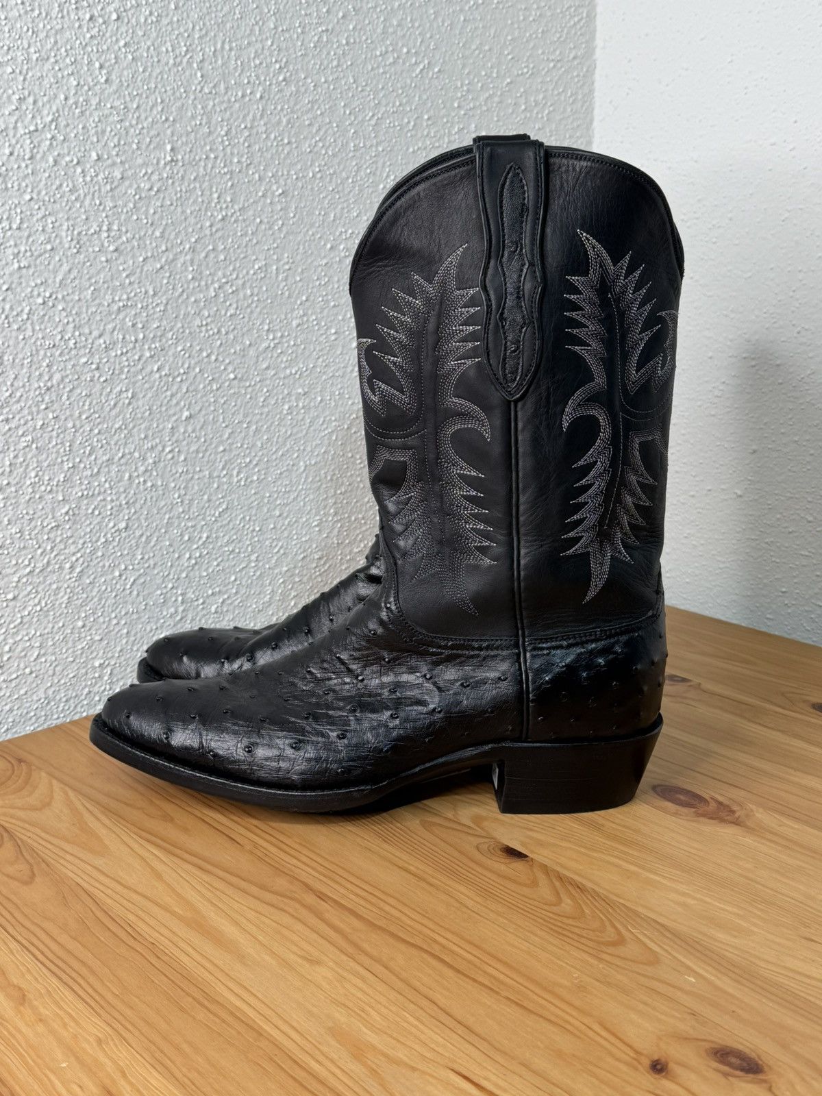 Other Pinto Ranch Full Quill Ostrich Boots Size 11.5 Size US 11.5 / EU 44-45 - 3 Thumbnail