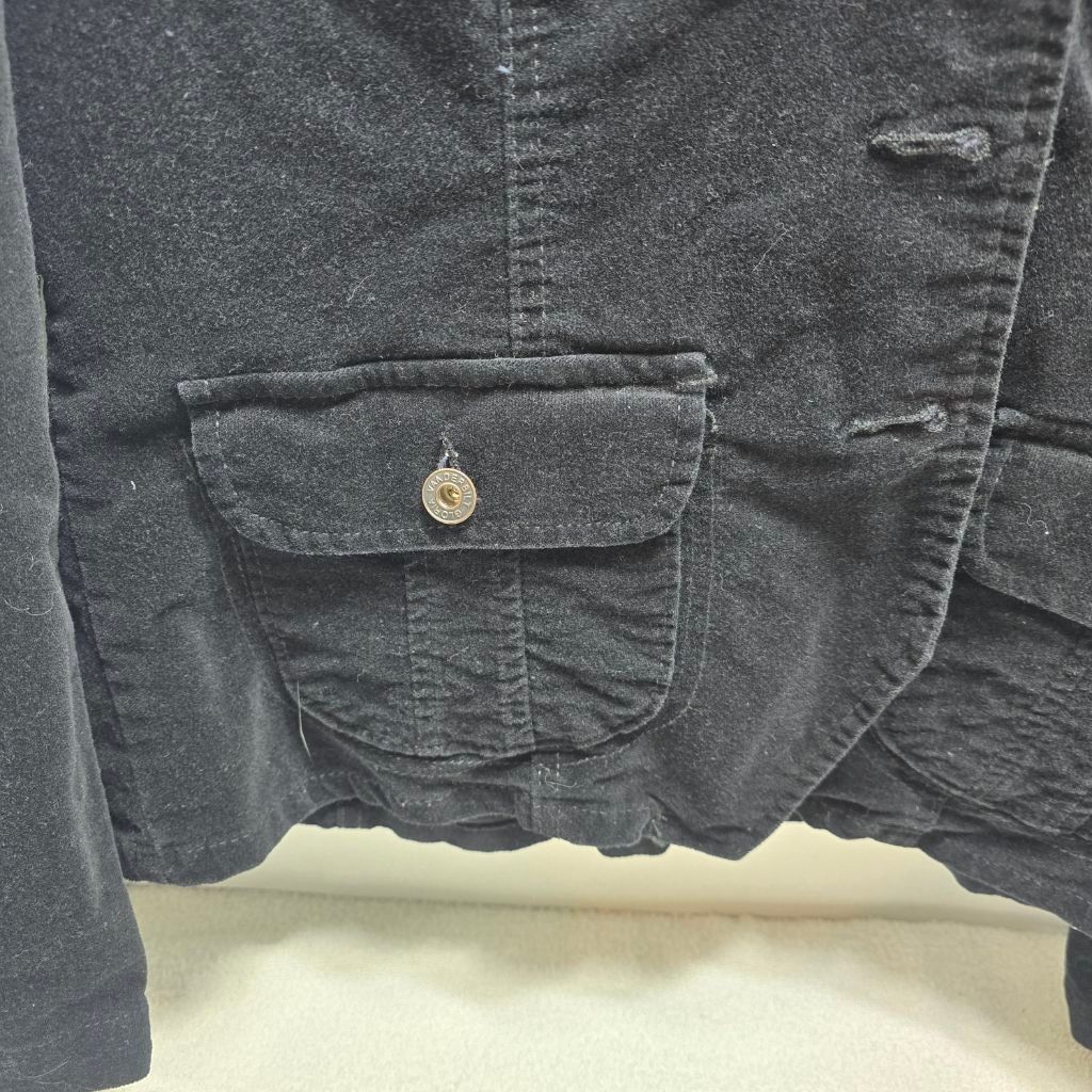 Gloria Vanderbilt Women's Gloria Vanderbilt Black Corduroy Blazer Jacket M Size M / US 6-8 / IT 42-44 - 2 Thumbnail
