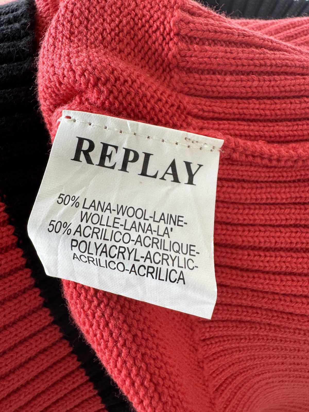 Replay Replay Authorized Service Sweater Hand Knit Size US S / EU 44-46 / 1 - 8 Thumbnail