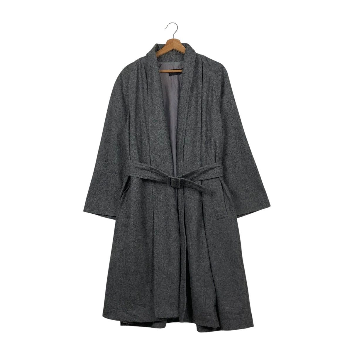 Comme des Garcons 🔥VINTAGE 80’s RUNWAY LONG JACKET COMME DES GARCONS WOOL Size US M / EU 48-50 / 2 - 2 Thumbnail