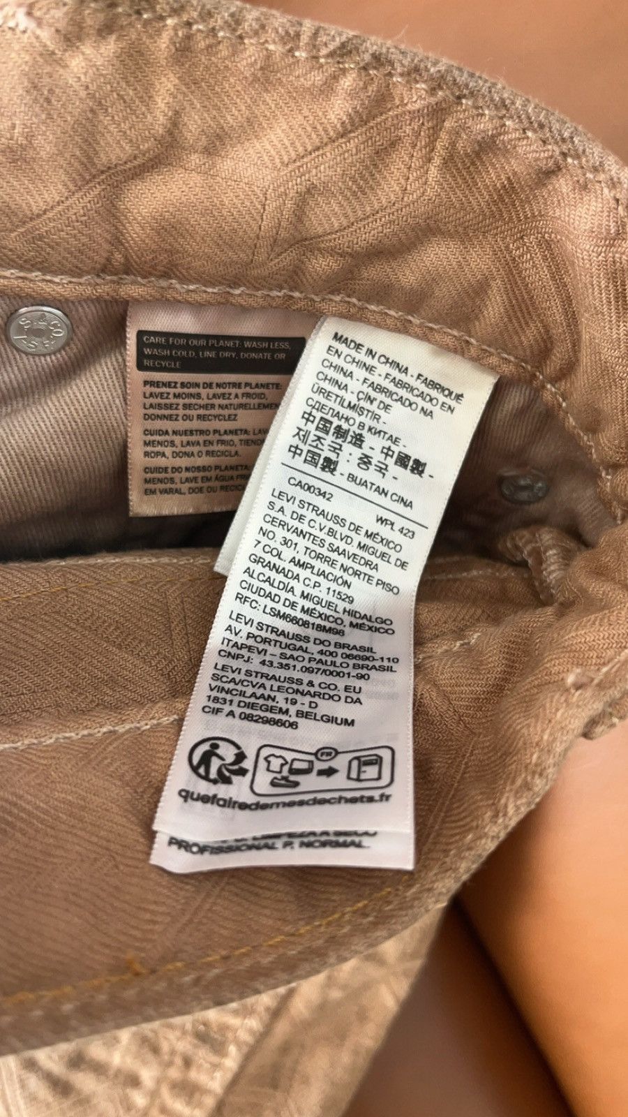 Levi's × Stussy STÜSSY & LEVI'S DYED JACQUARD JEAN Size US 30 / EU 46 - 8 Thumbnail