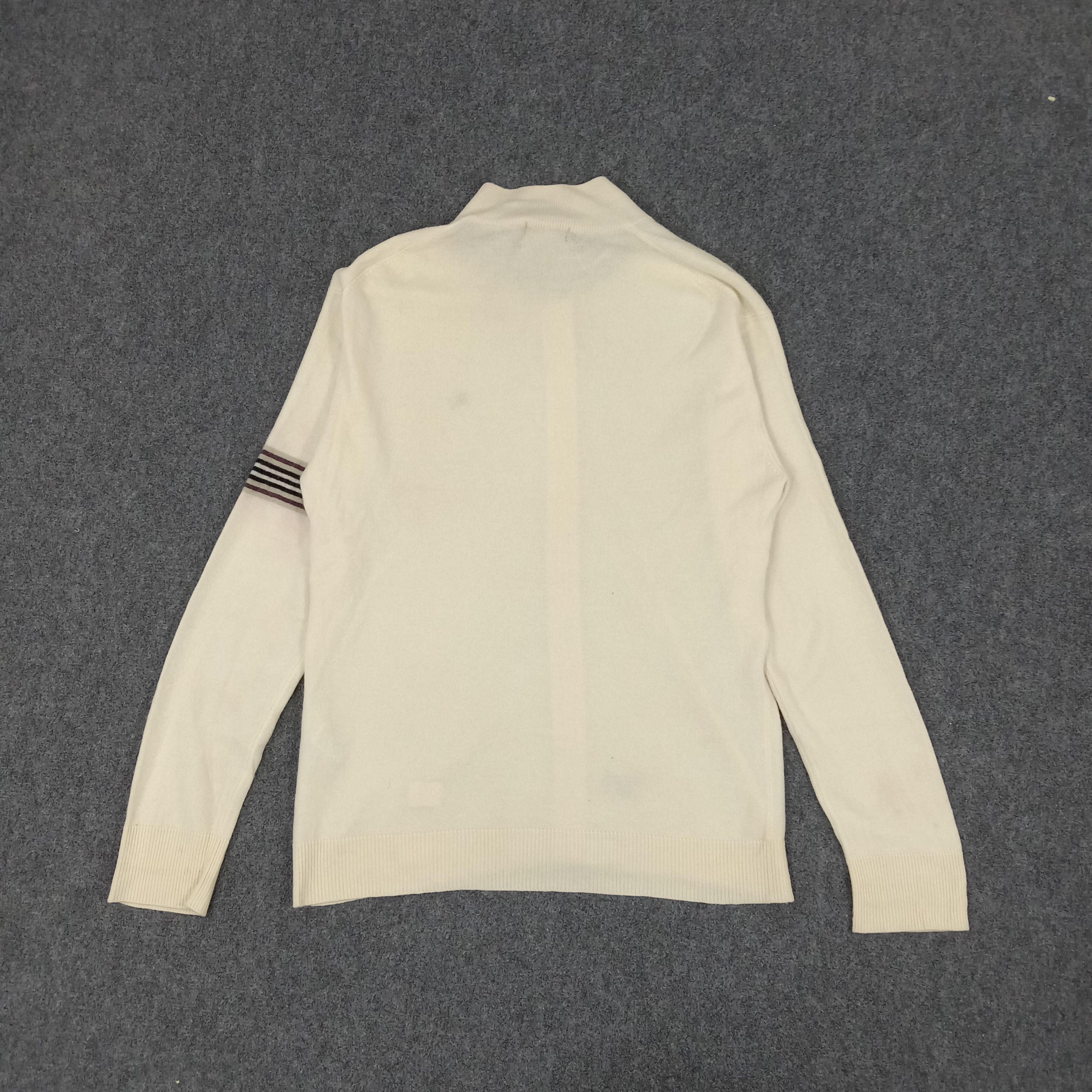 Burberry × Vintage Burberry Italian Brand Sweater Jacket Size US S / EU 44-46 / 1 - 6 Thumbnail