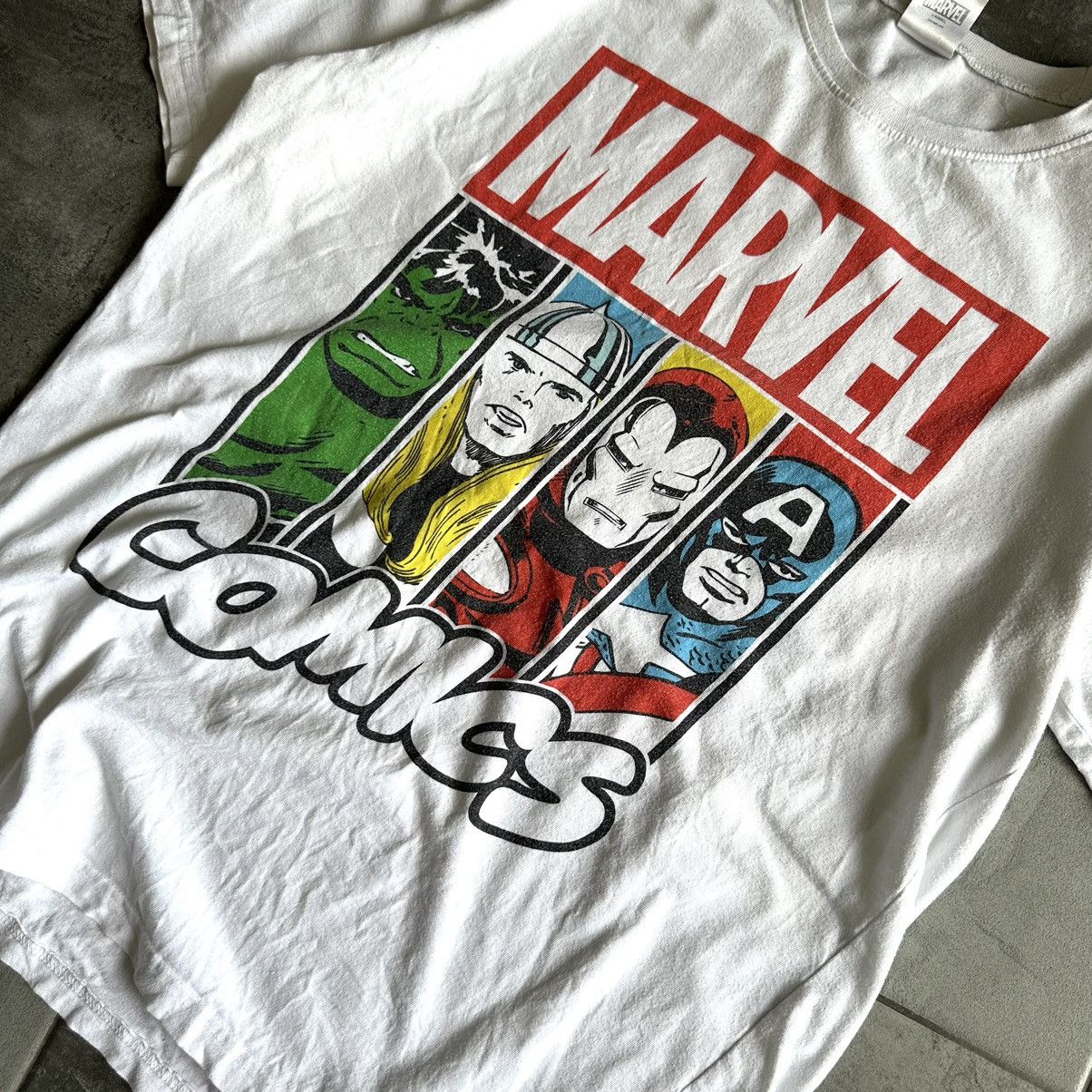 Marvel Comics × Vintage Vintage Marvel Comics T-shirts Big Logo Y2K Hulk Thor 00s Size US M / EU 48-50 / 2 - 3 Thumbnail