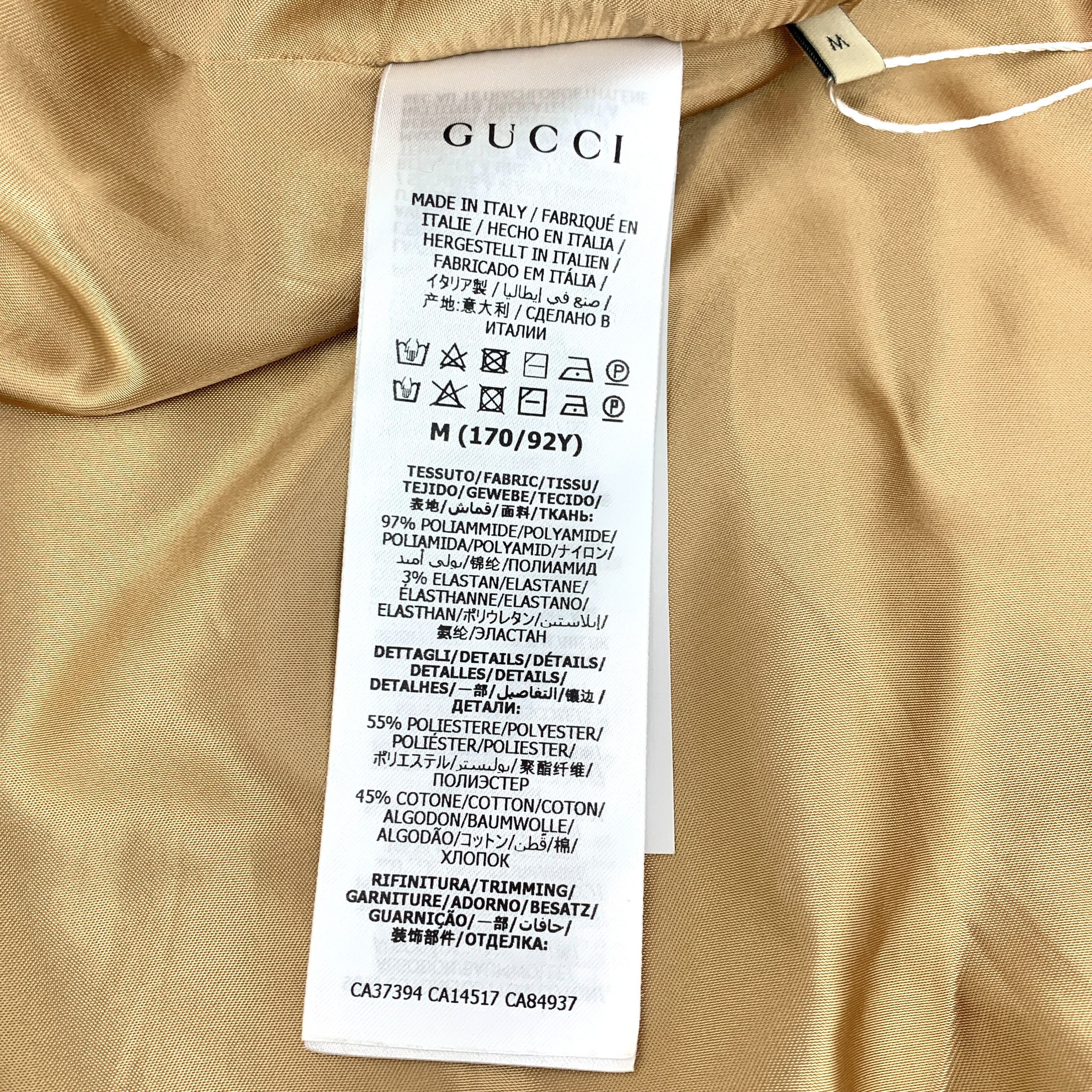 Gucci Gucci Epilogue Logo Pattern Zip-Up Jacket (Size M) Size M / US 6-8 / IT 42-44 - 3 Thumbnail