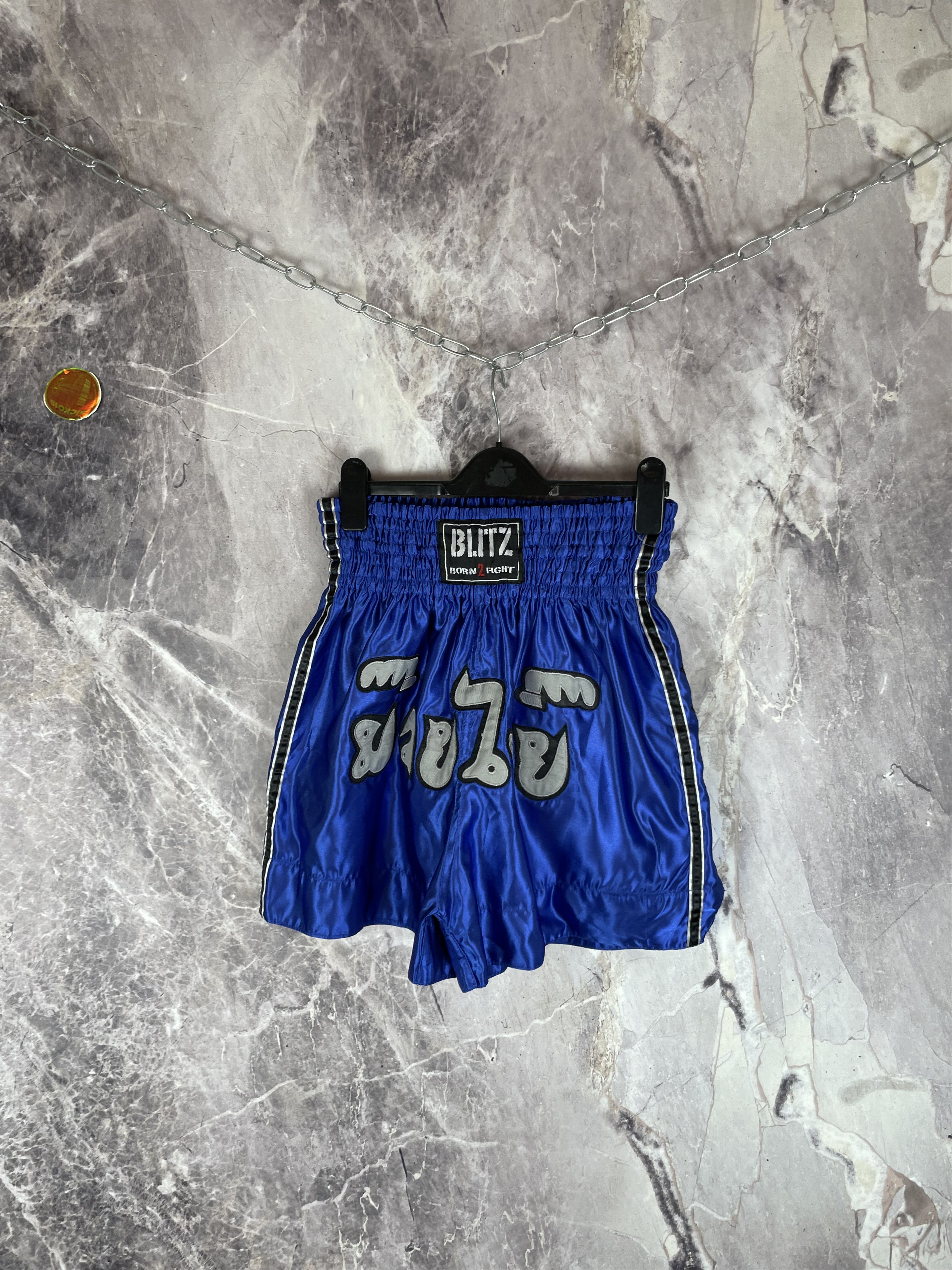 Vintage Vintage Thailand Muay Thai Fighting Shorts Size US 34 / EU 50 - 2 Thumbnail