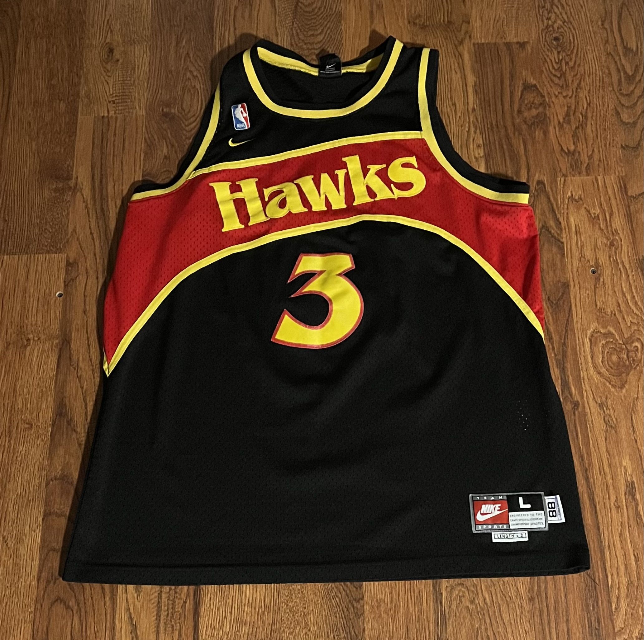 Nike Nike Atlanta Hawks NBA jersey Size US L / EU 52-54 / 3 - 1 Thumbnail