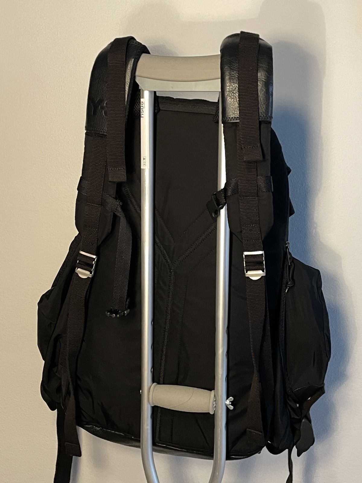 Yohji Yamamoto Yohji Yamamoto Parachute Backpack Size ONE SIZE - 9 Thumbnail