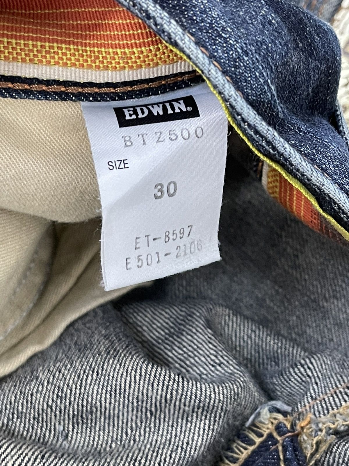 Edwin Flare Jeans Edwin Japan Mud Wash Distress Boot Cut 7🟦8 Size US 32 / EU 48 - 20 Thumbnail