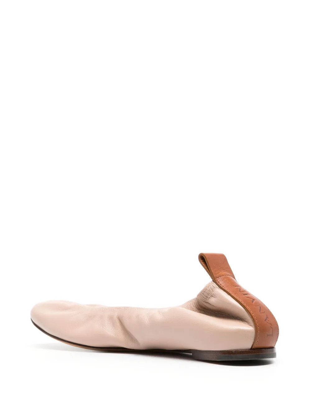 Lanvin o1y0326 Ballet Flats in Blush Size US 6 / IT 36 - 3 Thumbnail