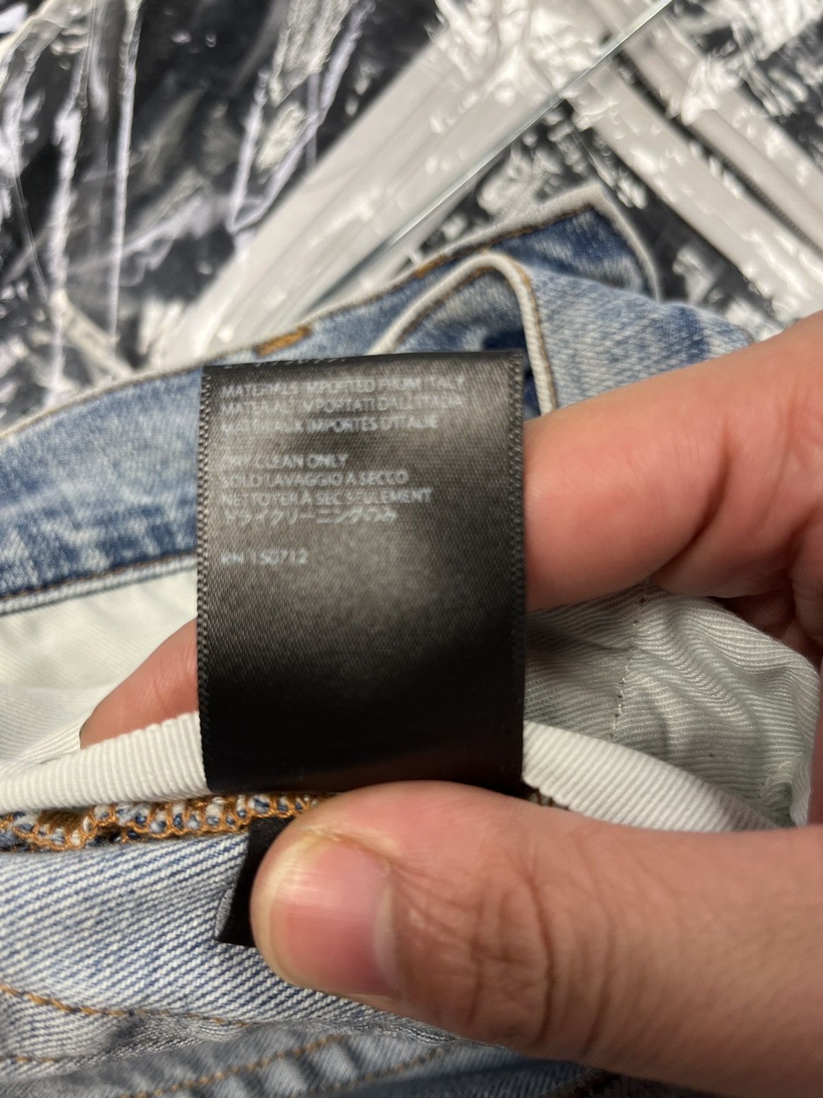Amiri Amiri Blue Jean Size US 31 - 5 Thumbnail