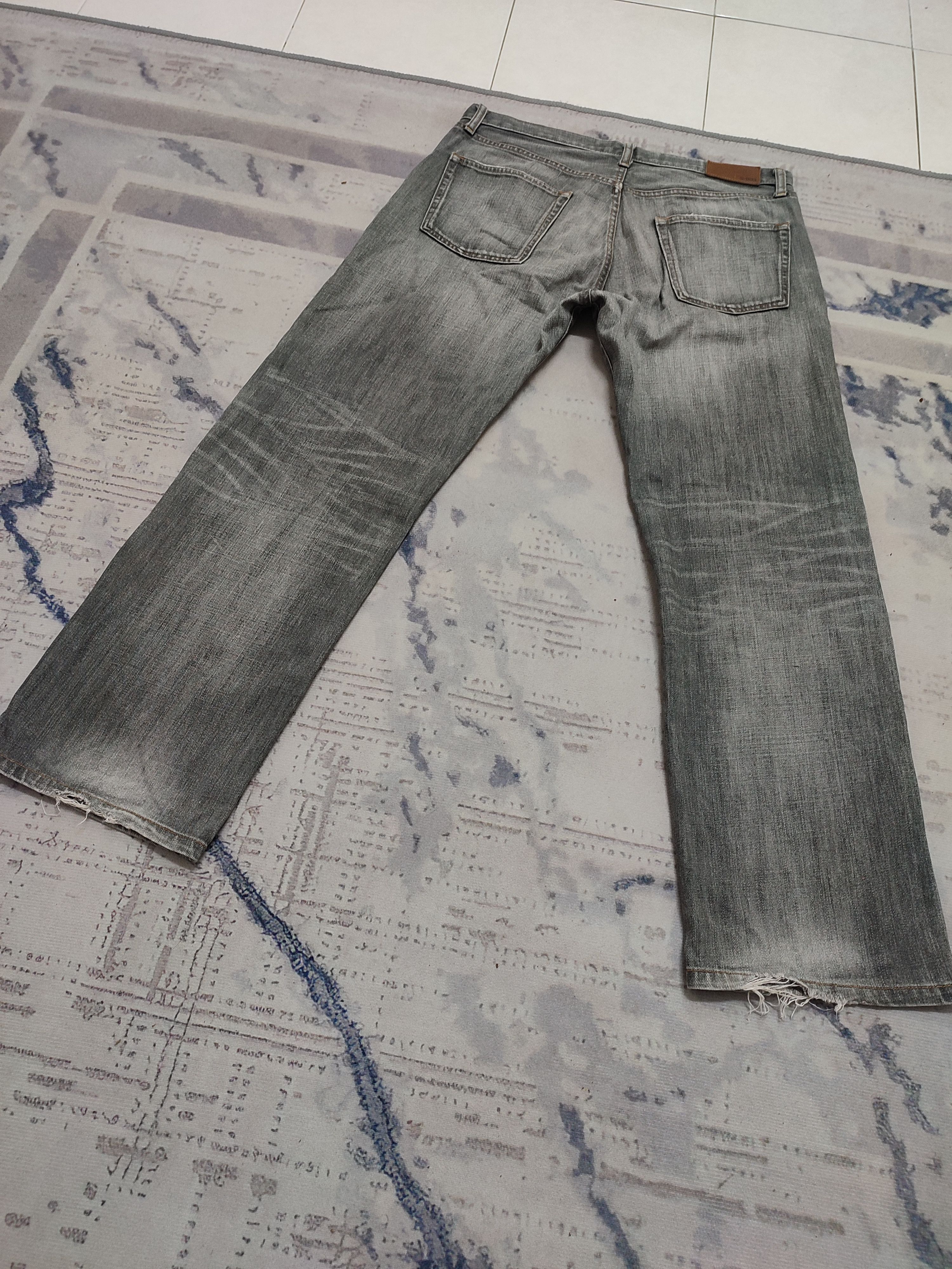 Japanese Brand 💥 Baggy 💥 Vintage S003 Uniqlo Denim Size US 35 - 14 Thumbnail