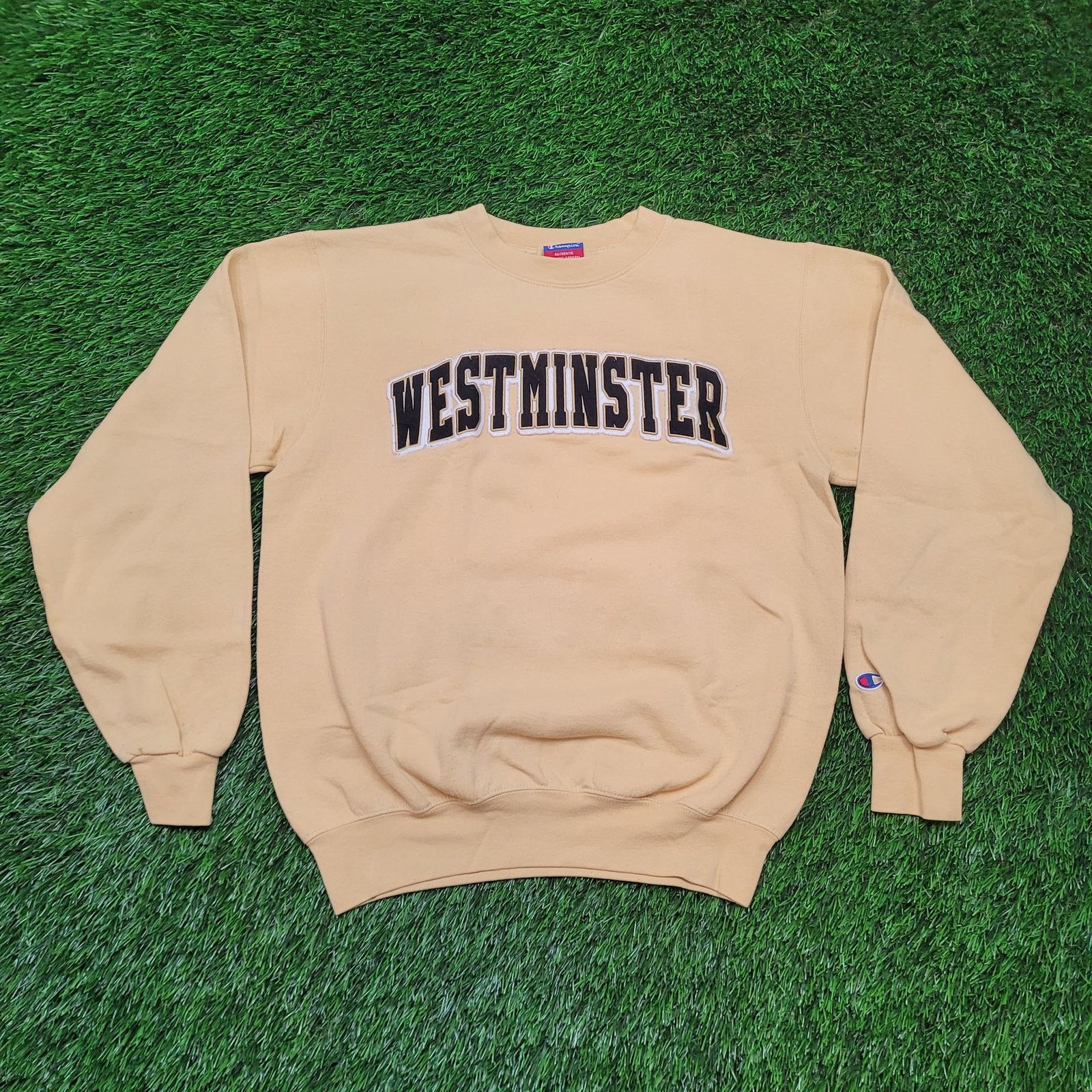 Champion VTG Y2K Champion Westminster College Sweatshirt M (Tag S) Size US M / EU 48-50 / 2 - 1 Thumbnail
