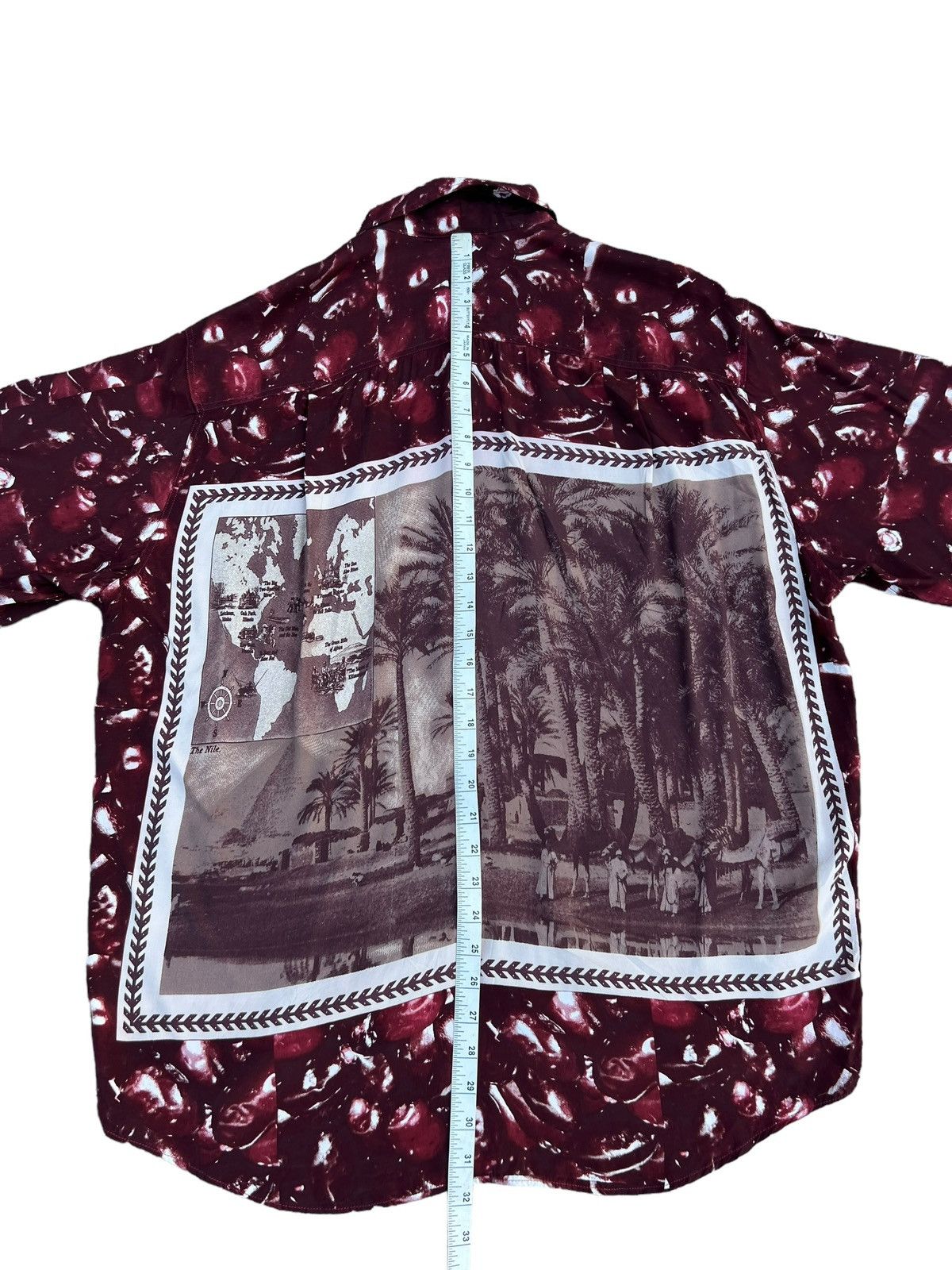Cortigiani Cortigiani Made in Italy Egypt Rayon Oversized Art Shirt Size US XL / EU 56 / 4 - 2 Thumbnail