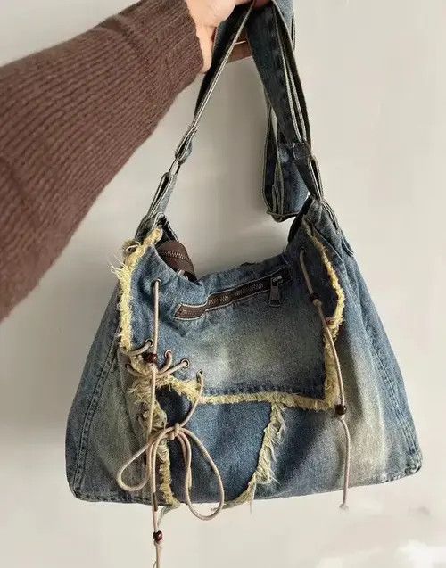 Japanese Brand × Jean Jeans Casual Totes Shoulder Bags Size ONE SIZE - 4 Thumbnail