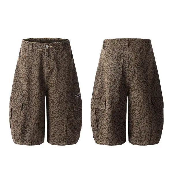 Vintage VIBE Vintage Leopard Machete Street Y2K 7/10 Shorts Size US 30 / EU 46 - 4 Thumbnail