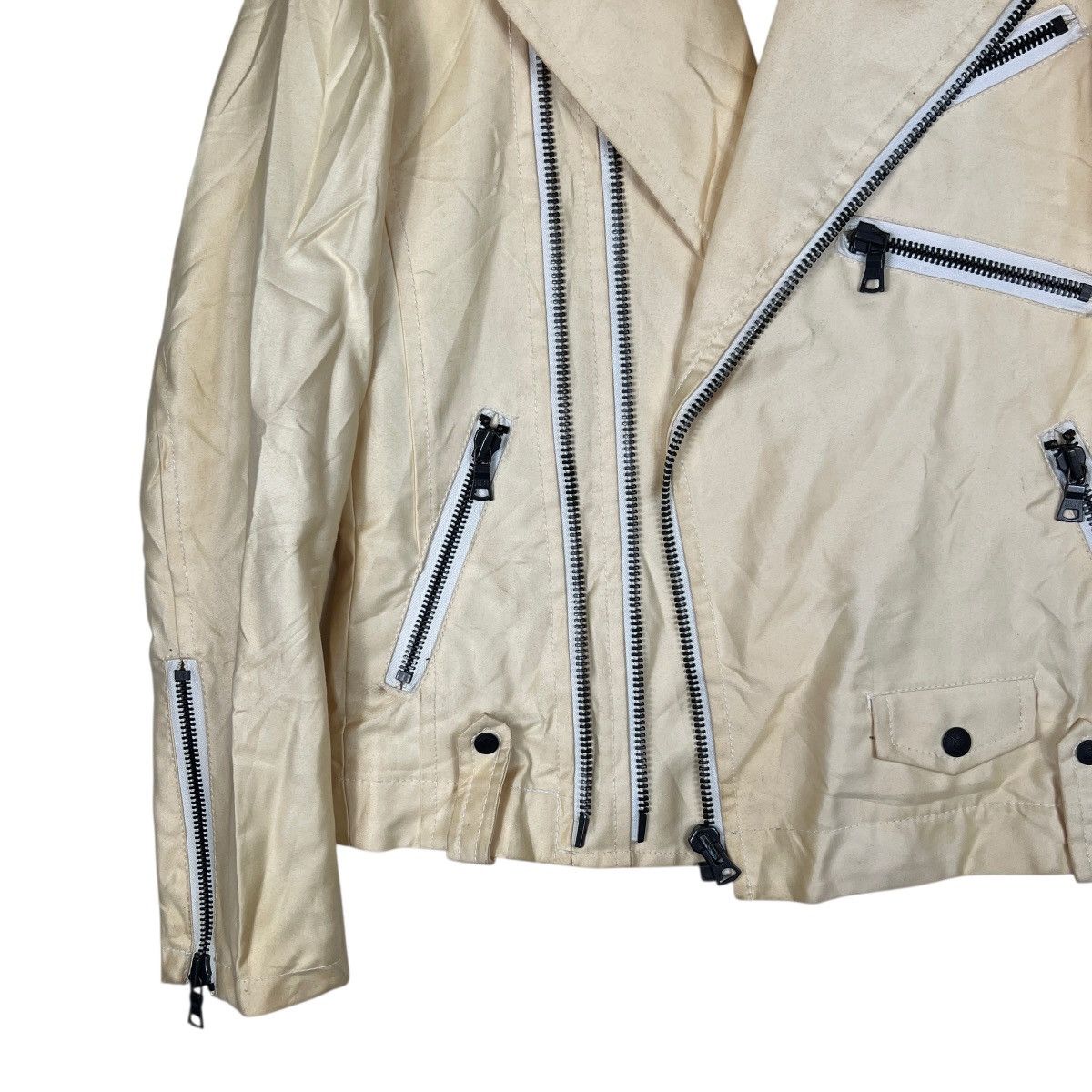 If Six Was Nine 🔥 Custom Culture Double Asymetric Zipper Jacket Size US M / EU 48-50 / 2 - 7 Thumbnail