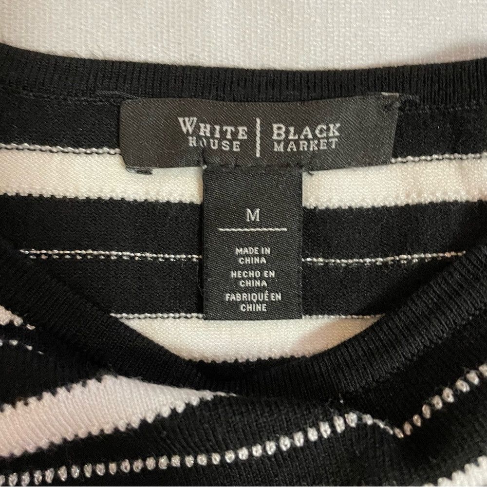White House Black Market White House Black Market Striped Sleeveless Black White Min Size M / US 6-8 / IT 42-44 - 8 Thumbnail