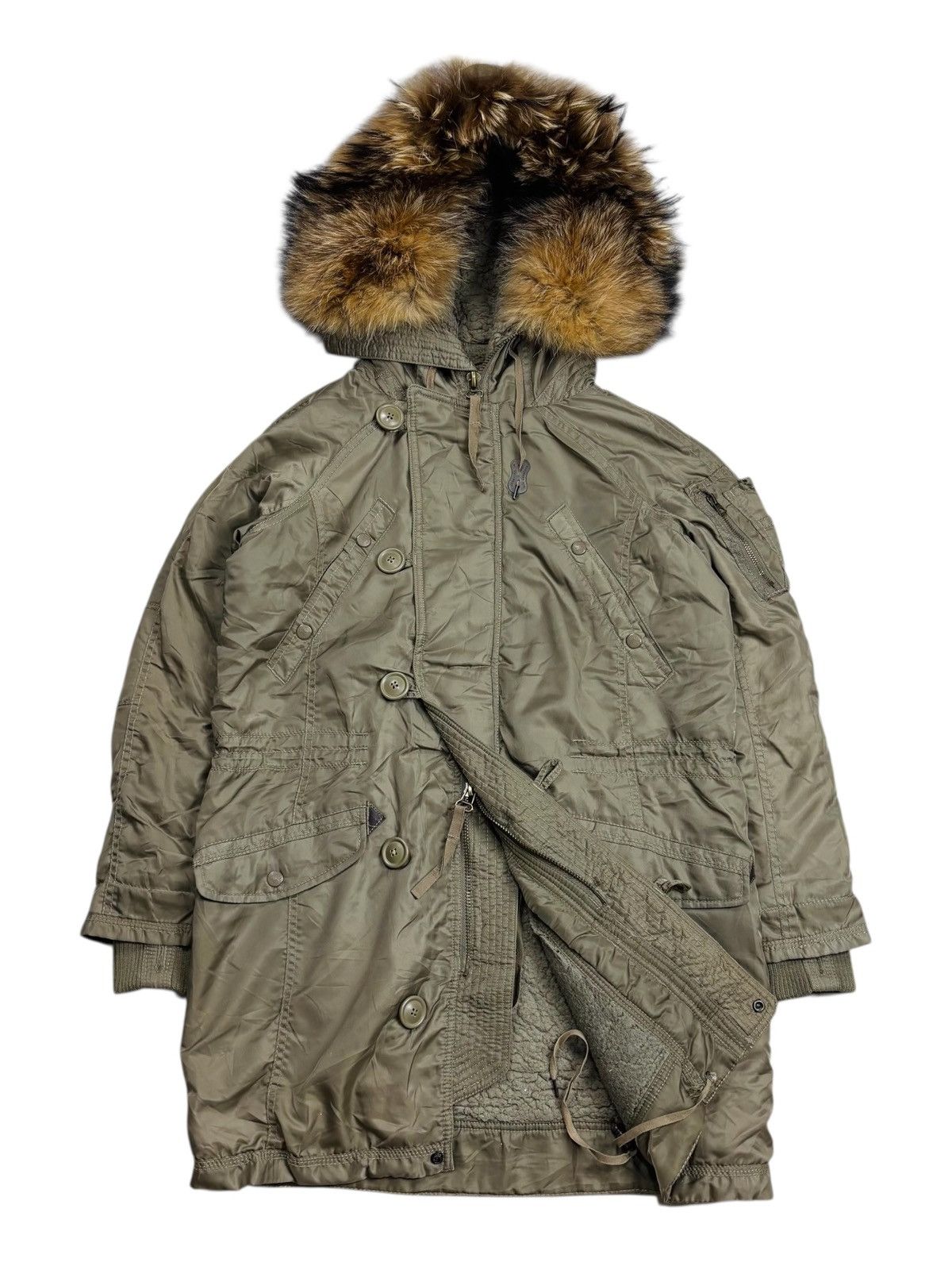 GOA Archive GOA - Fur Hoodie Extreme Jacket Size US M / EU 48-50 / 2 - 2 Thumbnail