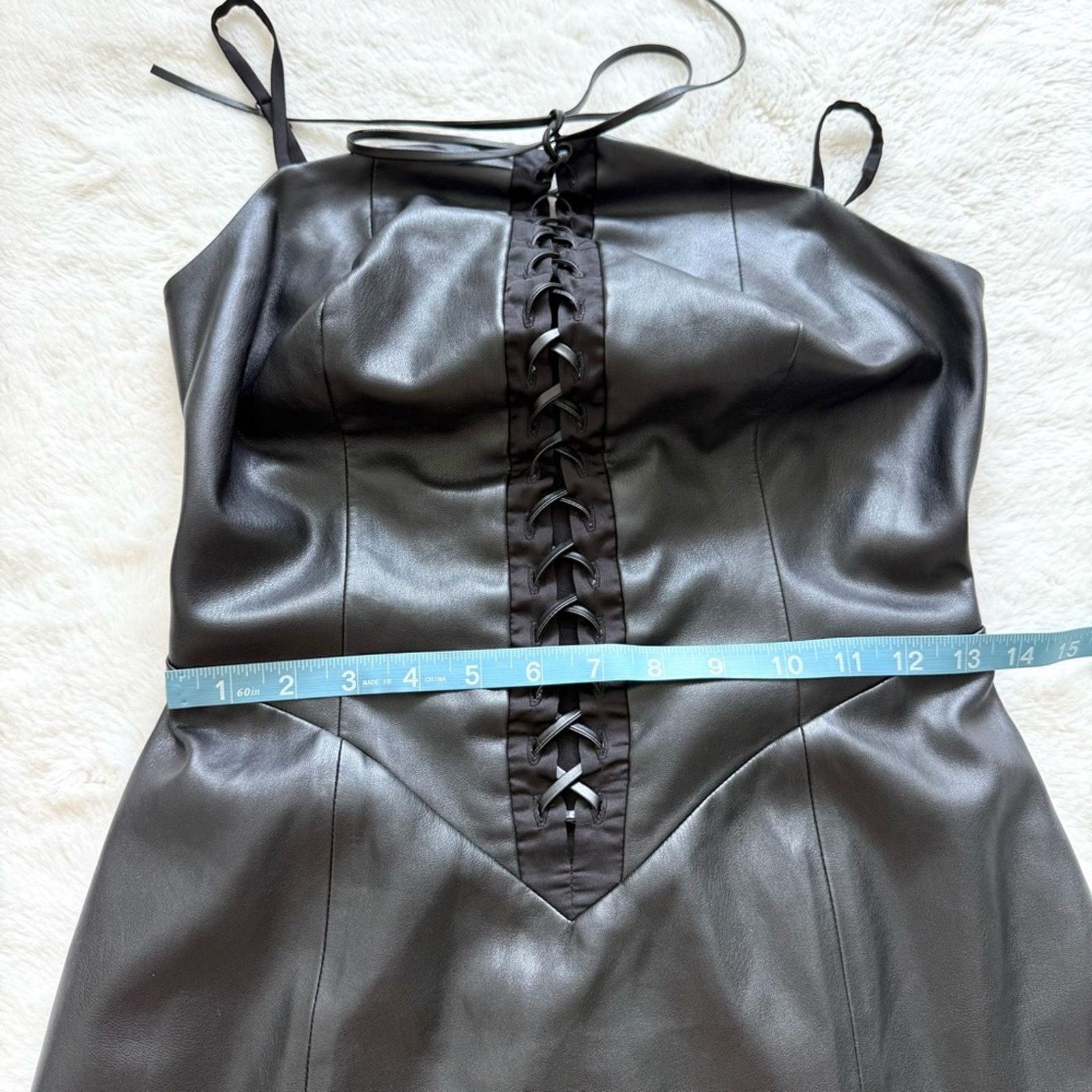 Other Jaswely women corset faux leather dress size M Size M / US 6-8 / IT 42-44 - 8 Thumbnail