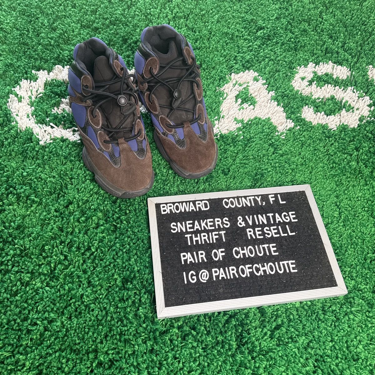 Yeezy Adidas Yeezy 500 High Tyrian See All purple brown trainers Size US 9.5 / EU 42-43 - 2 Thumbnail