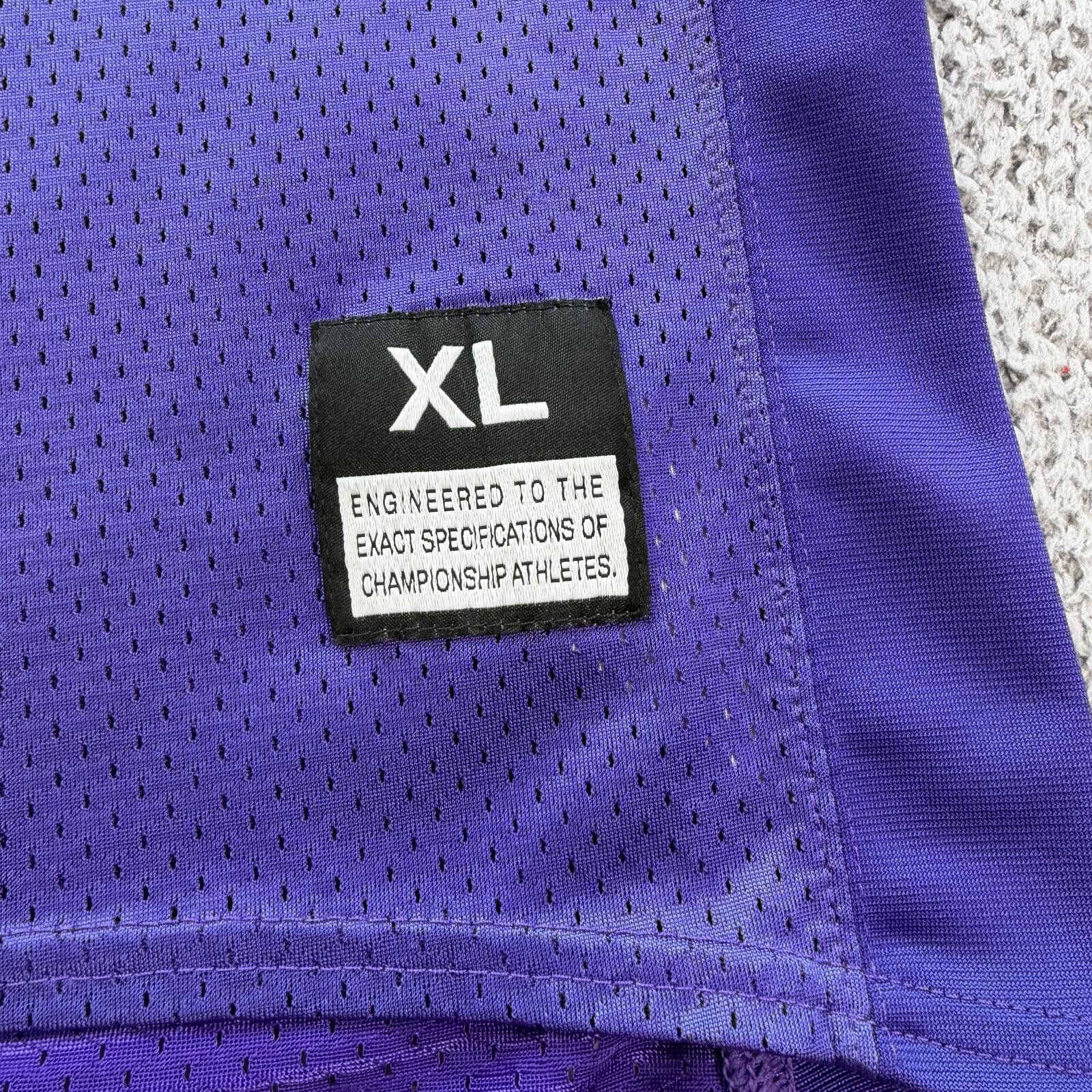Nike Nike Purple Football Practice Jersey XL Mesh Training Game Size US XL / EU 56 / 4 - 4 Thumbnail