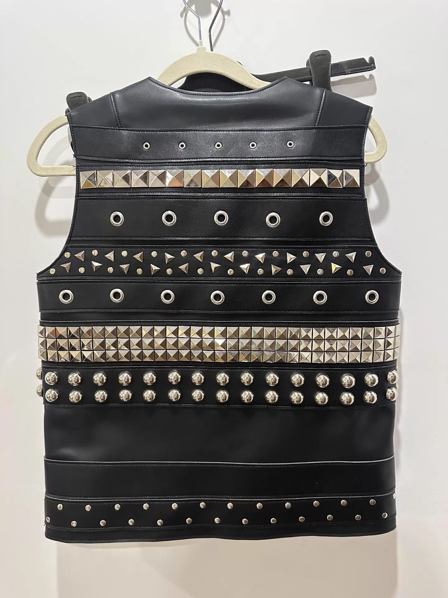 Junya Watanabe Junya Watanabe x CdG Rivet Belt Black Vest S Lil Tecca Size US S / EU 44-46 / 1 - 4 Thumbnail