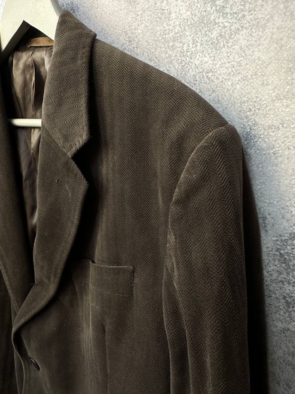 Armani Collezioni Armani Collezioni Striped Blazer Jacket Double Vented Size 54R - 7 Thumbnail