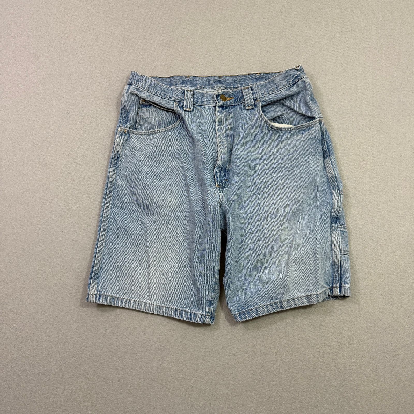Wrangler Vintage Wrangler Jean Shorts Men's 34 Blue 10" Inseam Jorts Size US 34 / EU 50 - 1 Thumbnail