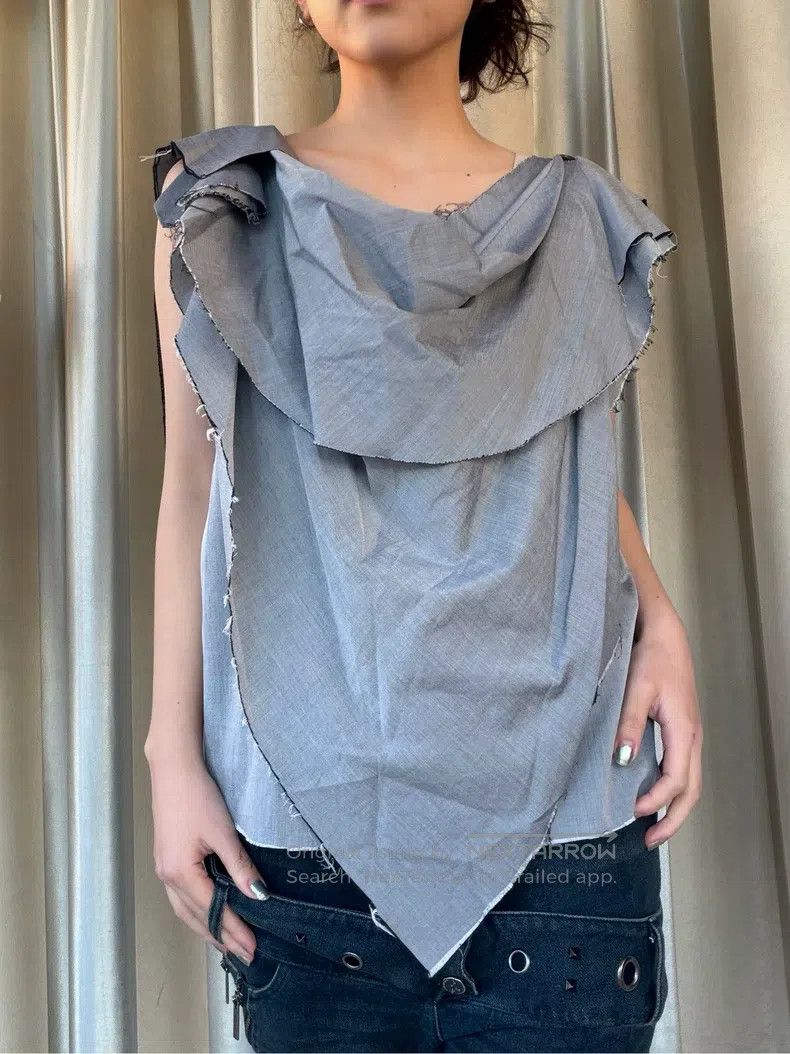 Vivienne Westwood Vivienne Westwood Vintage Cowl Neck Vest Top Size S / US 4 / IT 40 - 1 Thumbnail