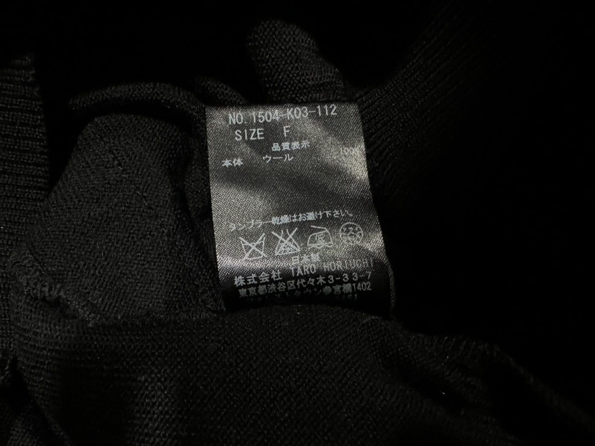 Japanese Brand 🔥Japanese Designer Archived Tora Horiuchi Asymmetric Sweater Size US S / EU 44-46 / 1 - 9 Thumbnail