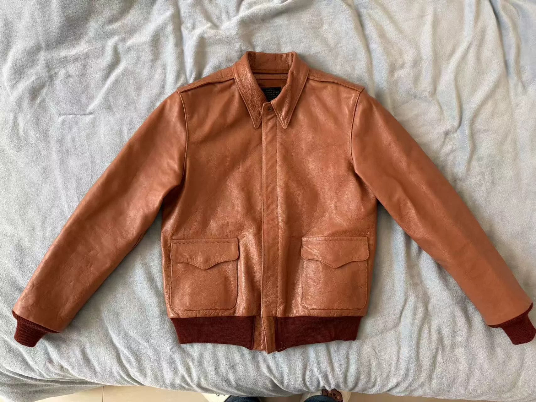 Rainbow Country A2 Leather Jacket Size 42 Size US XS / EU 42 / 0 - 1 Thumbnail
