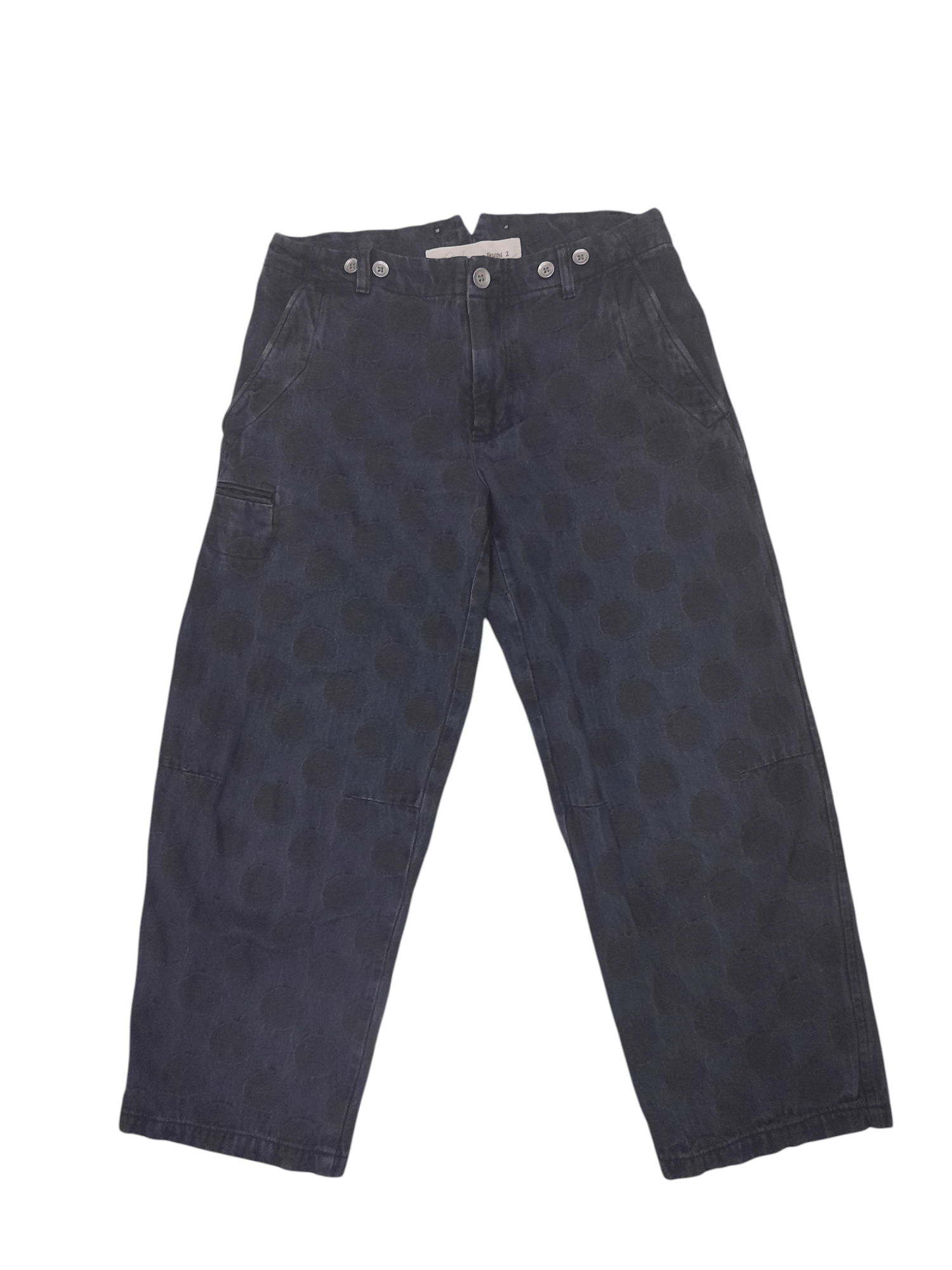 Designer Nankin‑Mame Jirushi Polka Dot Pant (F481) W27 Size US 27 - 1 Thumbnail