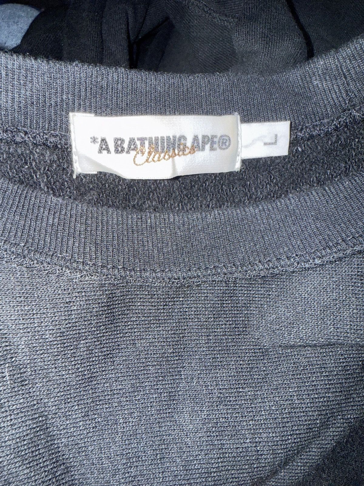 Bape BAPE Ape Head Logo Crewneck – Black/Orange Size US L / EU 52-54 / 3 - 4 Thumbnail