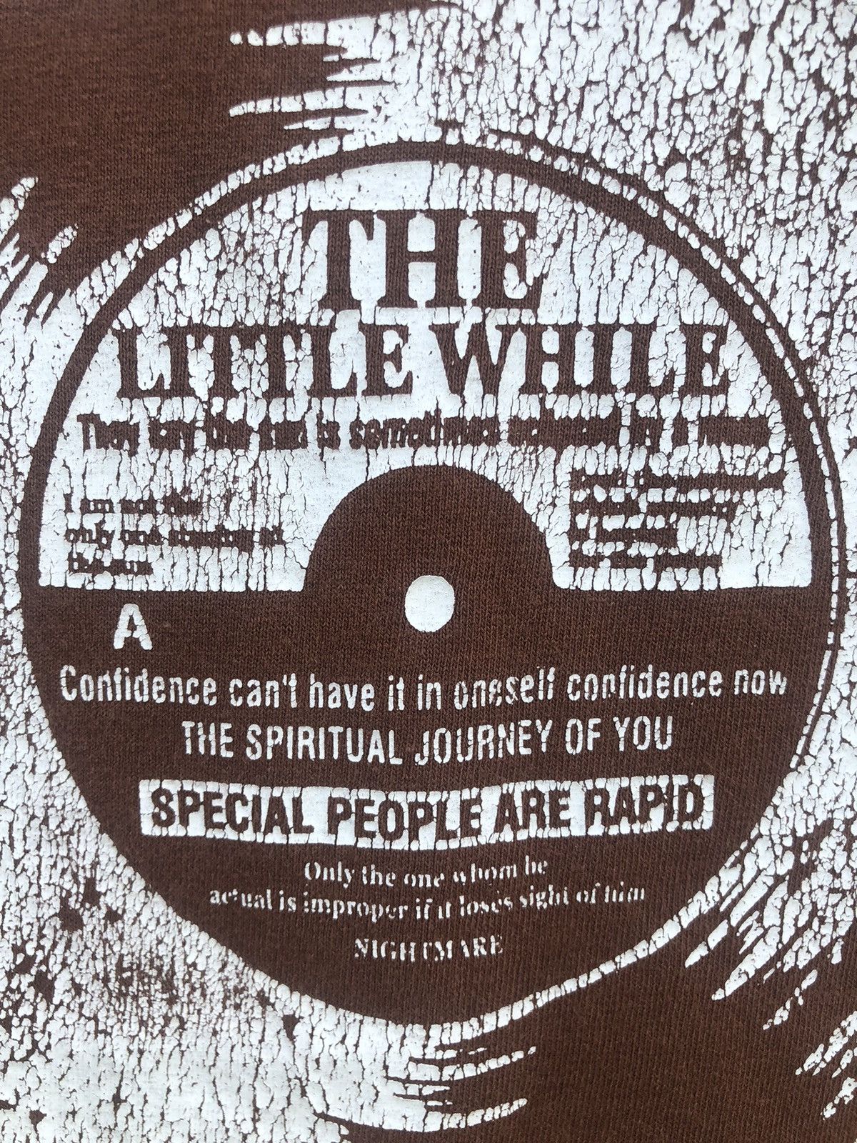 Vintage Vintage 90s Electonic Emotion The Little While Vinyl Record Size US L / EU 52-54 / 3 - 9 Thumbnail