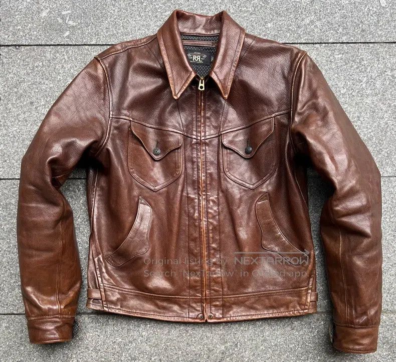 Other RRL Ralph Lauren Andy Lau's same style leather jacket Size US M / EU 48-50 / 2 - 2 Thumbnail