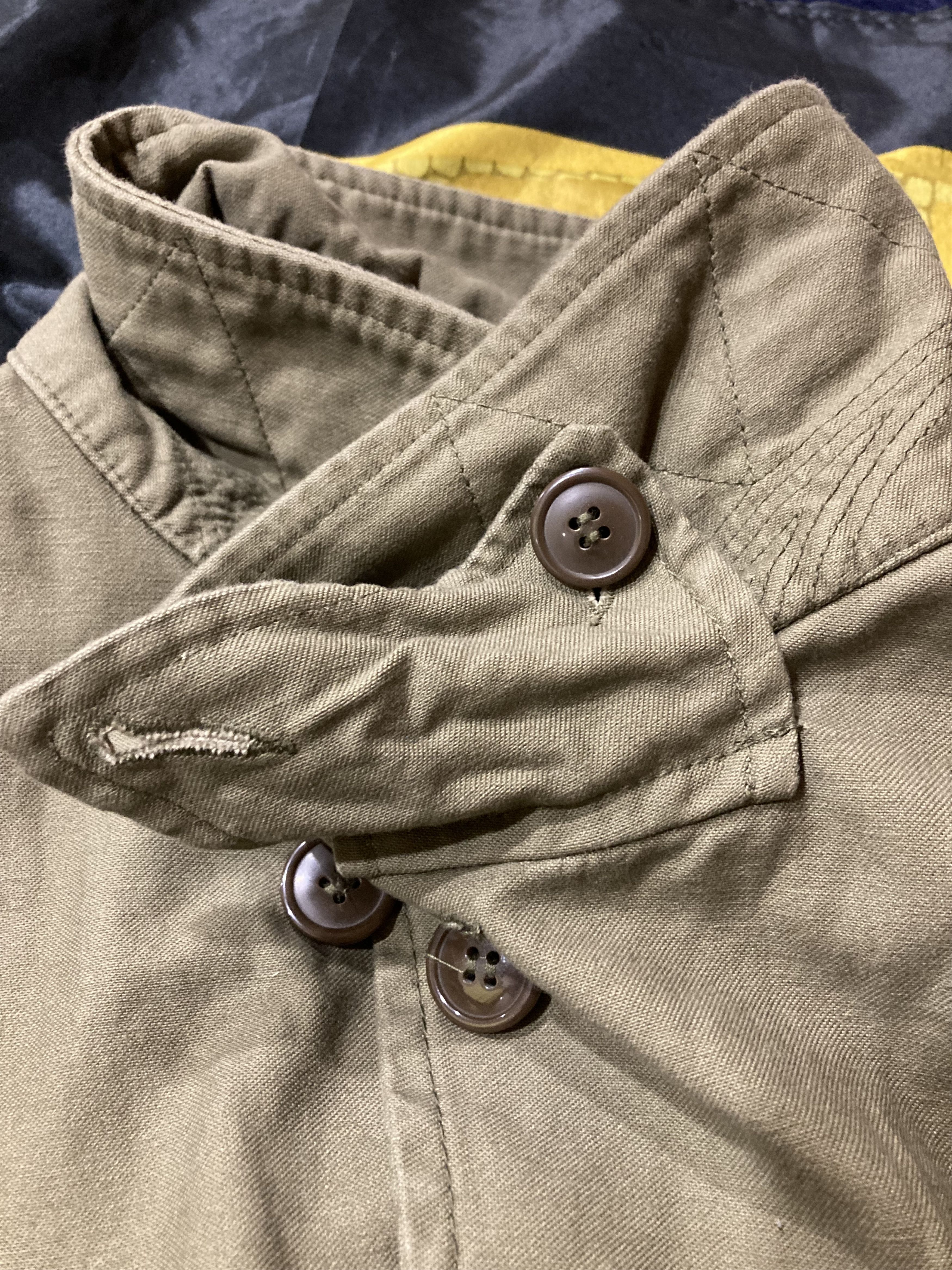 Vintage WWII US Army Reproduction M-43 Combat Uniform Field Jacket Size US XXL / EU 58 / 5 - 5 Thumbnail