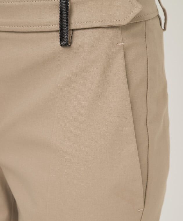 Brunello Cucinelli 🇮🇹 Brunello Cucinelli Classic Slim-Fit Women’s Pants Rare Size 28" / US 6 / IT 42 - 6 Thumbnail