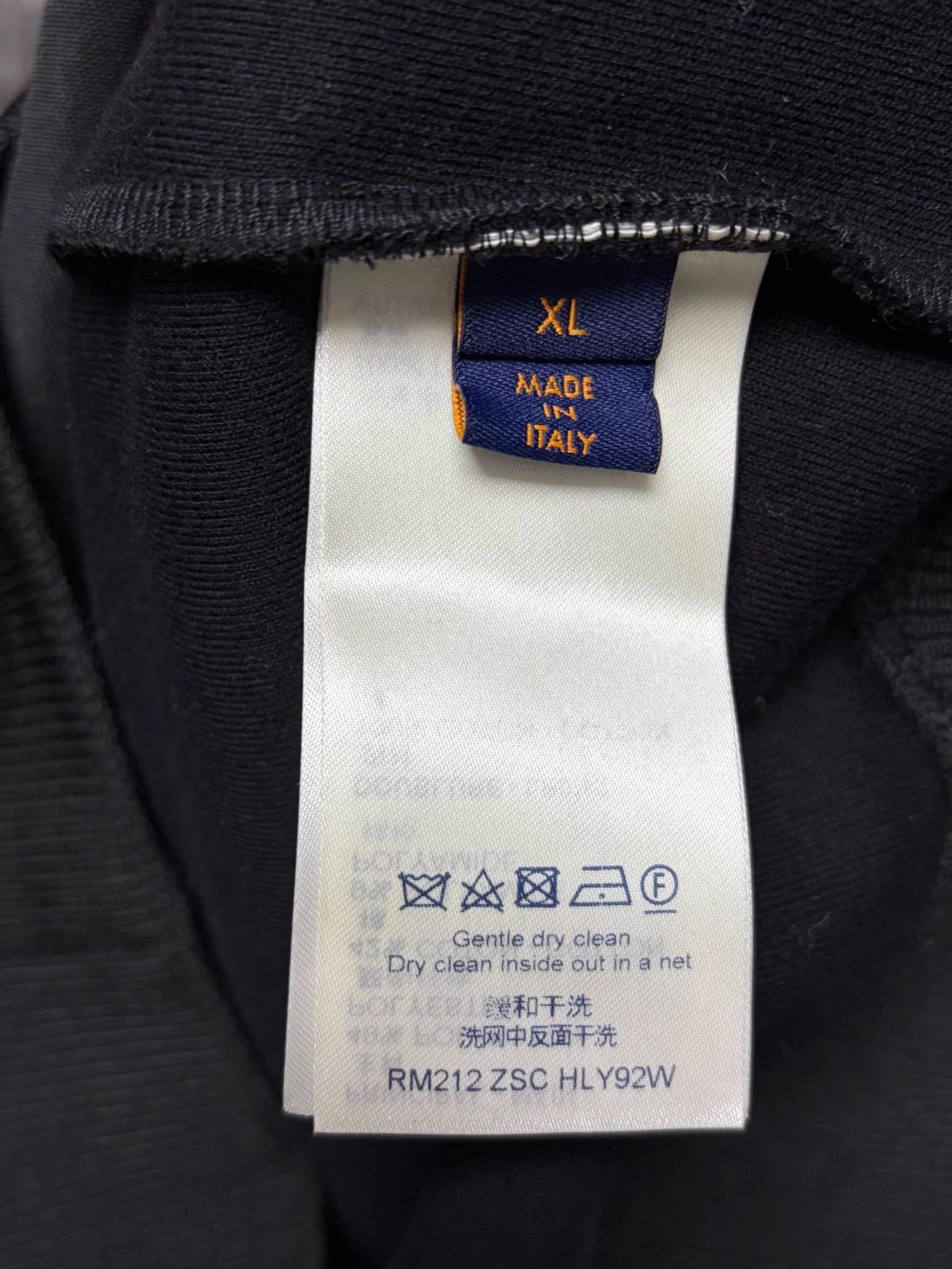 Louis Vuitton LV Men's Black Embroidered Monogram Sleeve XL Jacket Size US XL / EU 56 / 4 - 4 Thumbnail