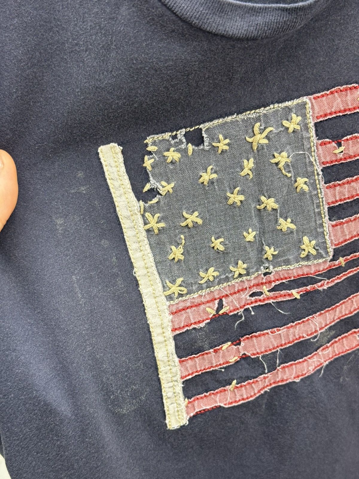 Polo Ralph Lauren Polo Ralph Lauren Vintage T Shirt With American Flag Size US S / EU 44-46 / 1 - 3 Thumbnail
