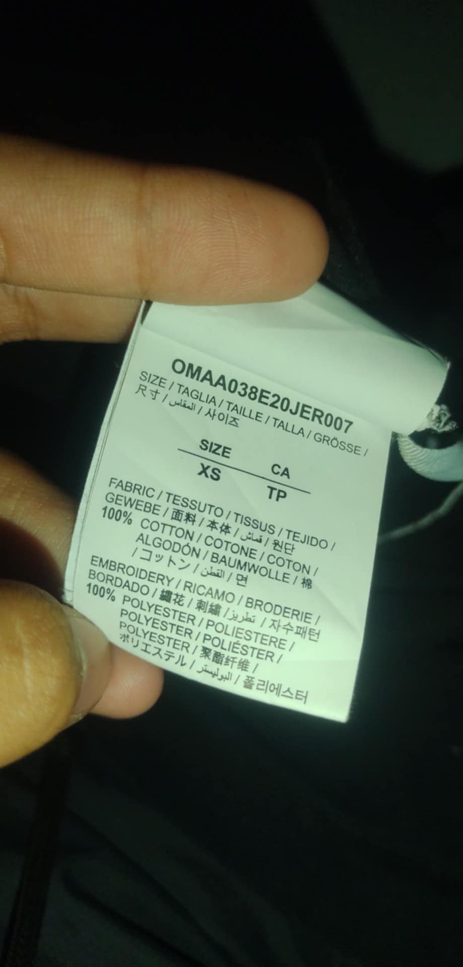 Off-White Black Barrel man (rare) Size US XS / EU 42 / 0 - 10 Thumbnail