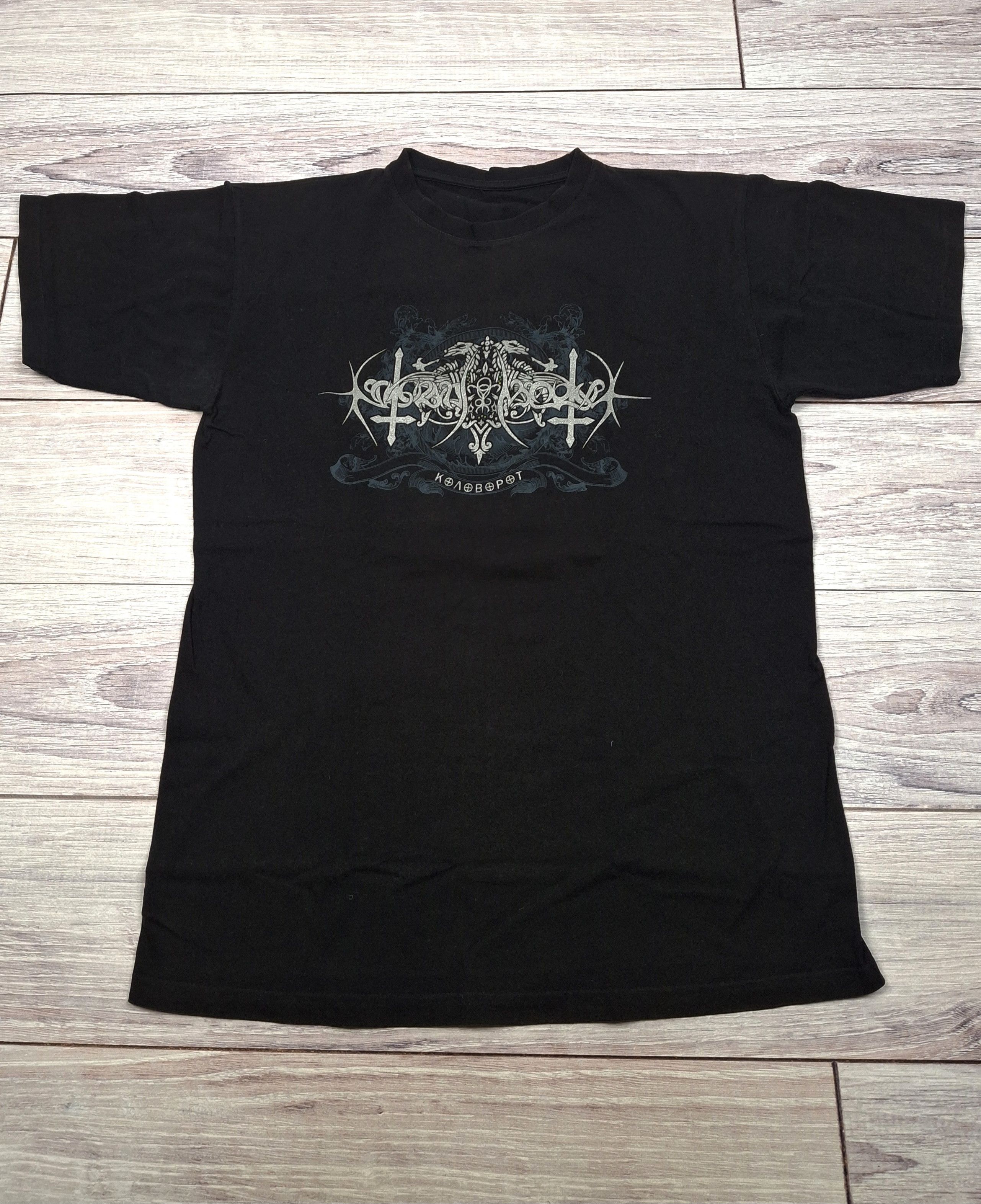 Band Tees × Vintage Rare Nokturnal Mortum black metal band vintage t-shirt 00s Size US M / EU 48-50 / 2 - 1 Thumbnail